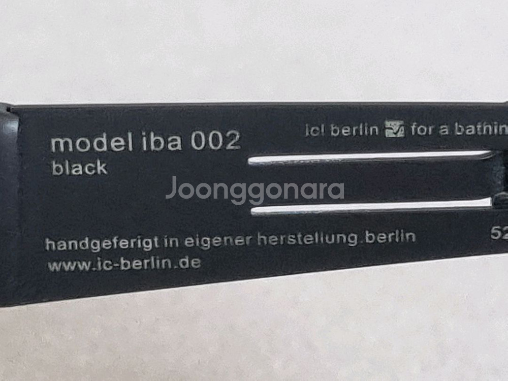 한정판 아이씨베를린 MODEL IBA 002 선글라스--2