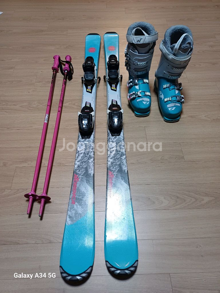 주니어 스키 풀세트--0