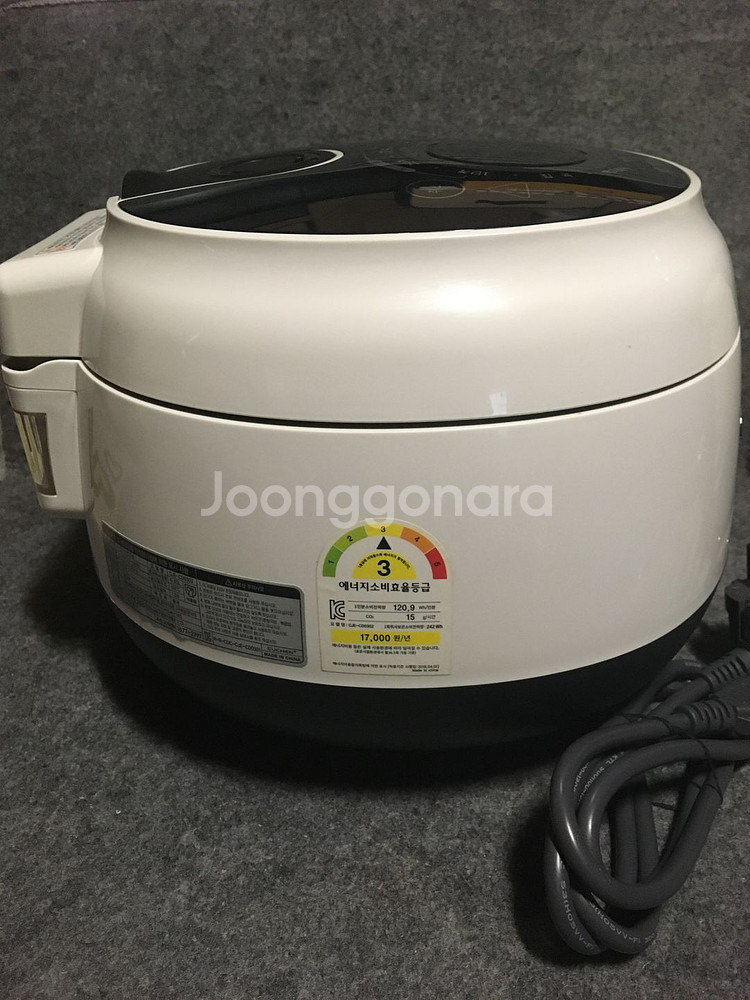 쿠첸 마이컴 크리미 미니 밥솥 CJE-CD0302--2