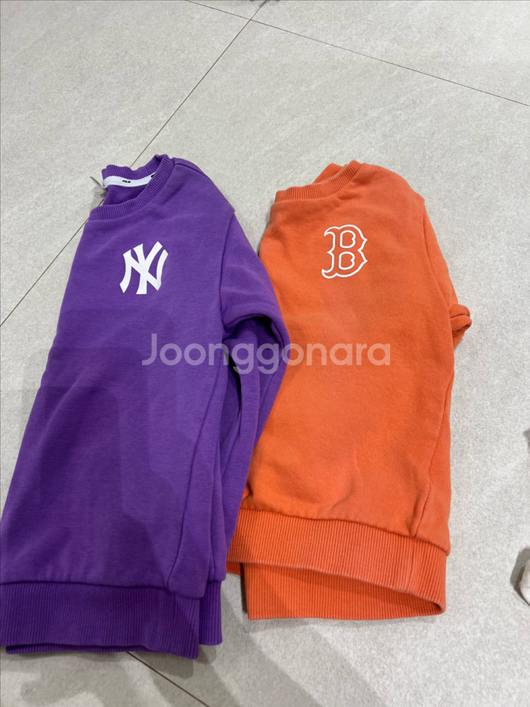 MLB 키즈 맨투맨 105 (4세) 일괄 - 쌍둥이가능--0