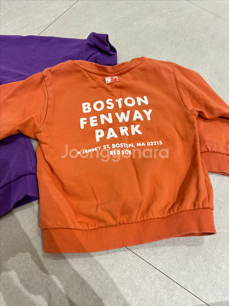 MLB 키즈 맨투맨 105 (4세) 일괄 - 쌍둥이가능--6