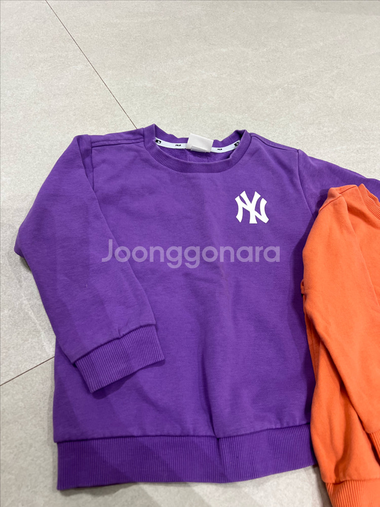 MLB 키즈 맨투맨 105 (4세) 일괄 - 쌍둥이가능--2