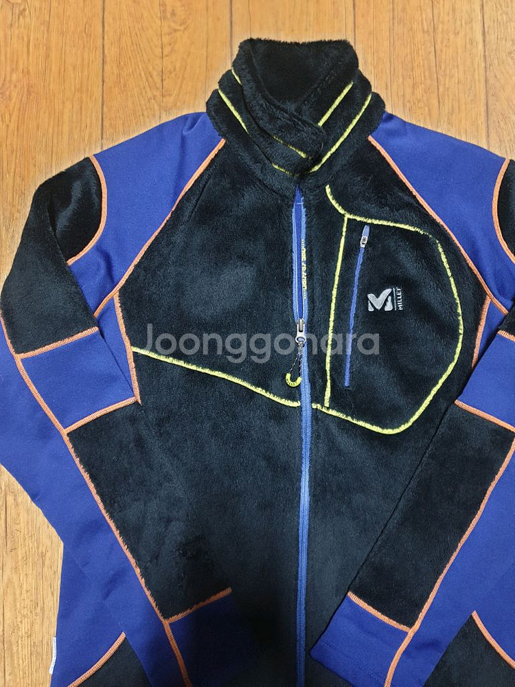 밀레 아웃도어 기모 집업 100 사이즈입니다--3