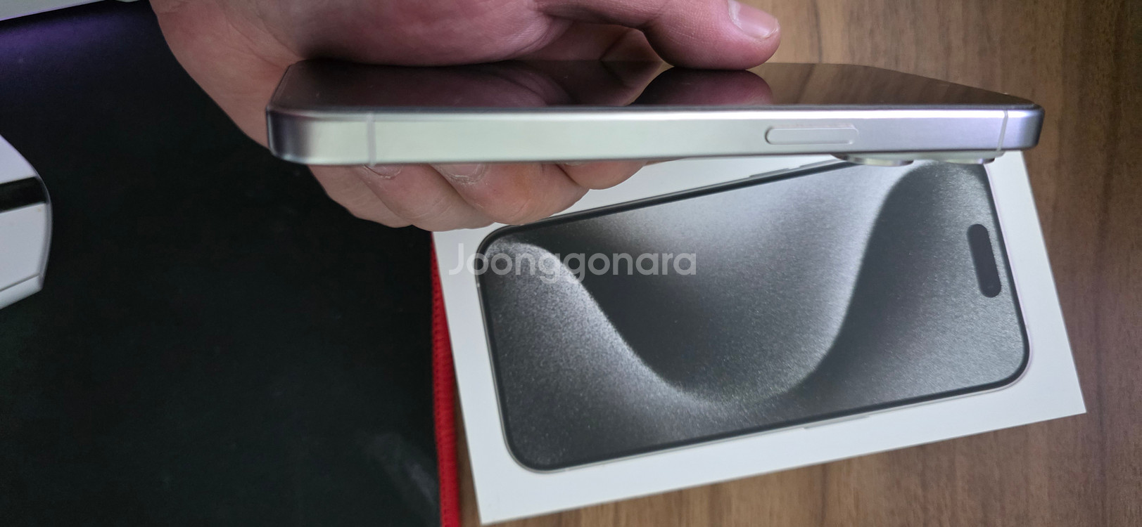 아이폰15 프로 128gb 배터리효율 89퍼+ 슈피겐보호필름+ 정품,케이스티파이 포함 케이스 여러가지--2