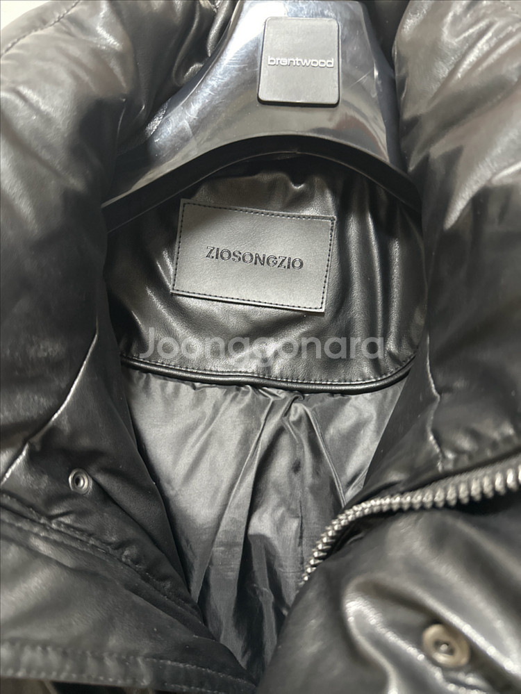 지오송지오 크롭 패딩자켓--1