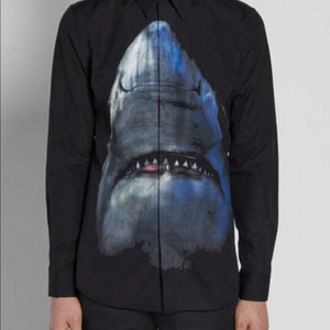 지방시 / 샤크 셔츠 블랙 새상품 / 40
