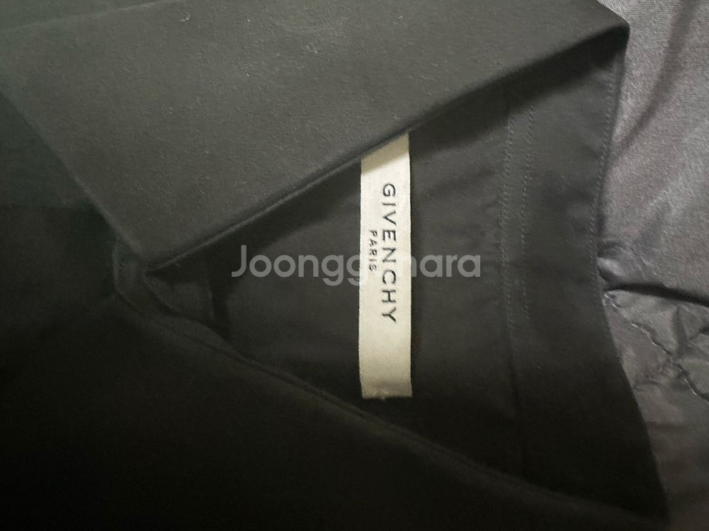 지방시 / 샤크 셔츠 블랙 새상품 / 40--2