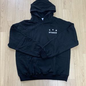 [거의 새제품] 아이앱 스튜디오 후드티 블랙 XL