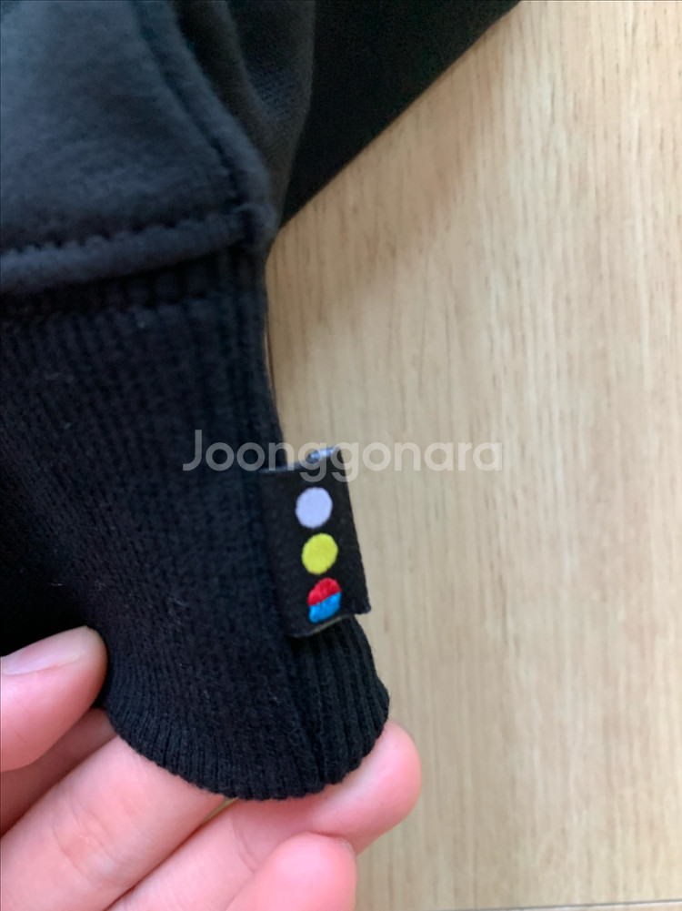 [거의 새제품] 아이앱 스튜디오 후드티 블랙 XL--3