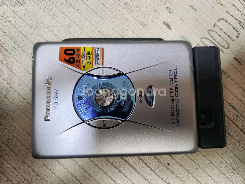 부품용 파나소닉 카세트 고장품 (rq-sx47)--0