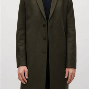코스 / 울 테일러드 코트 카키 새상품 / 38
