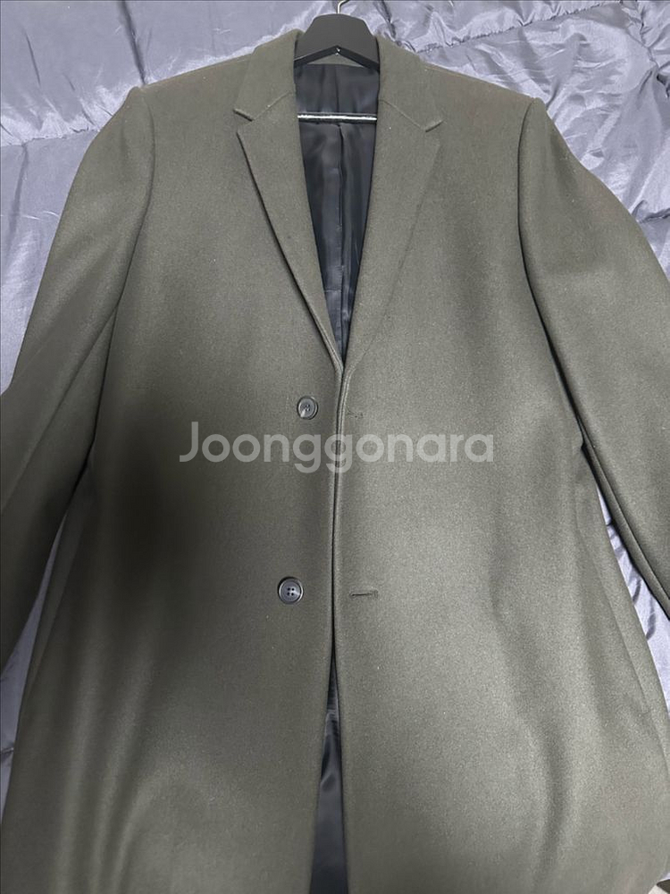 코스 / 울 테일러드 코트 카키 새상품 / 38--1