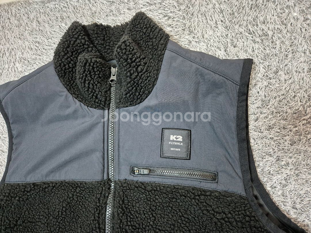 K2 남성 뽀글이 플리스 조끼 95--1