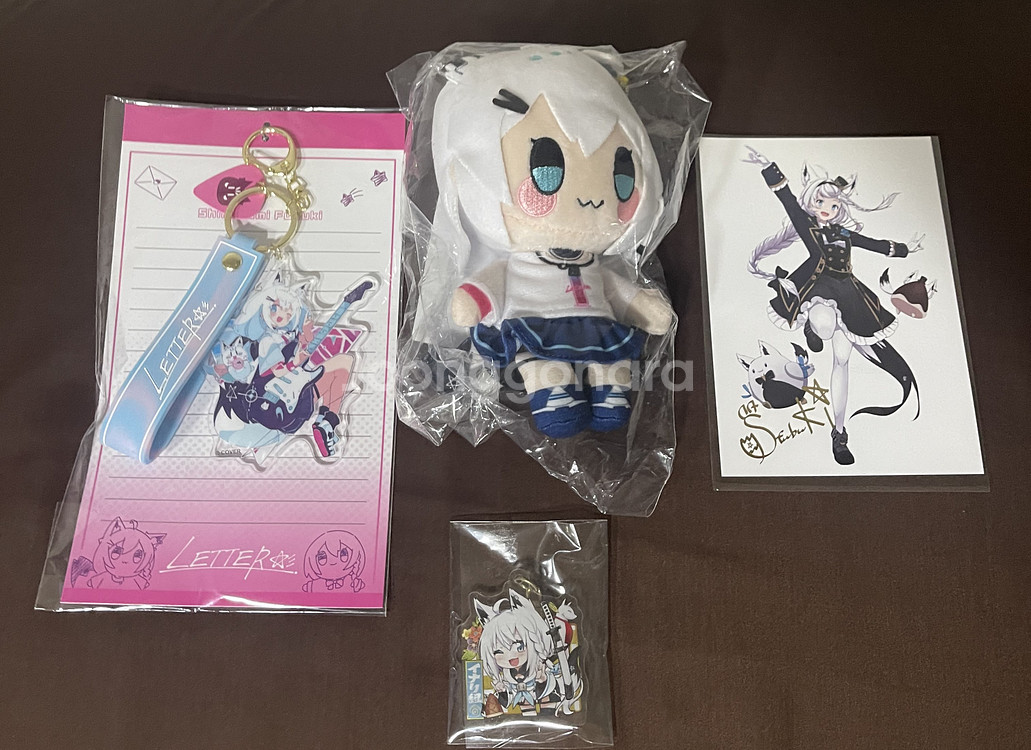홀로라이브 시라카미 후부키 굿즈 사진 일괄--0