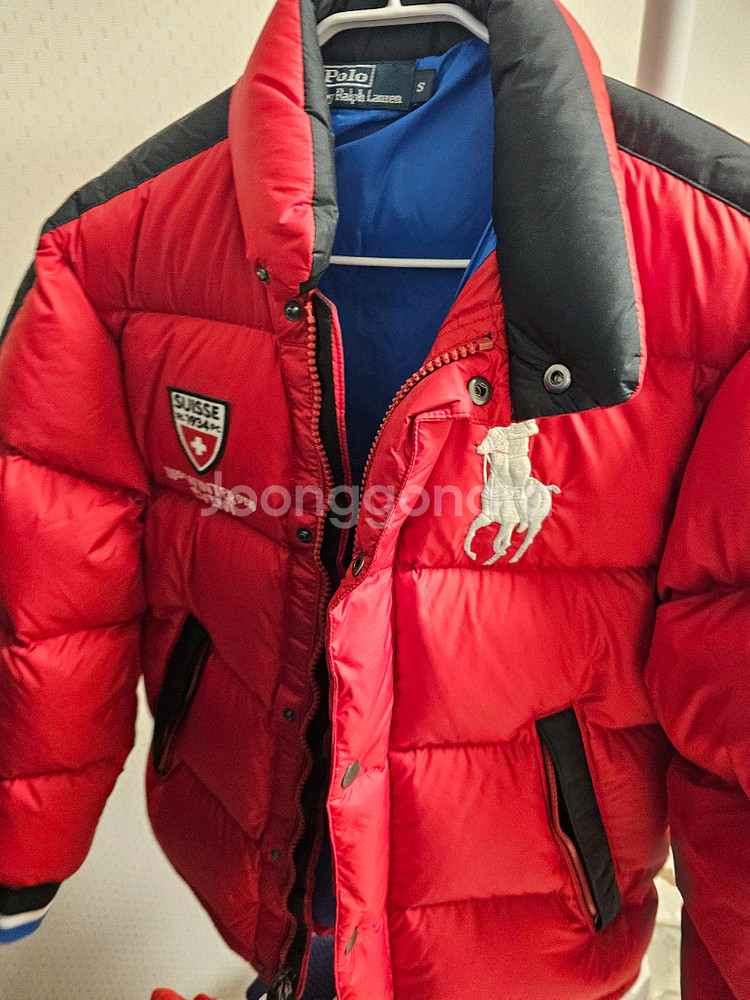 폴로 랄프로렌 스위스패딩 팝니다--1