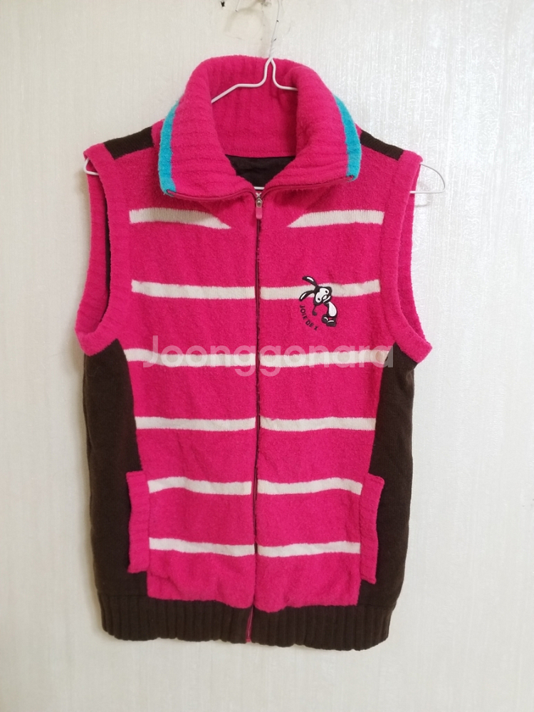 여성 JDX 골프 방풍 집업 니트조끼 (스판90)--5