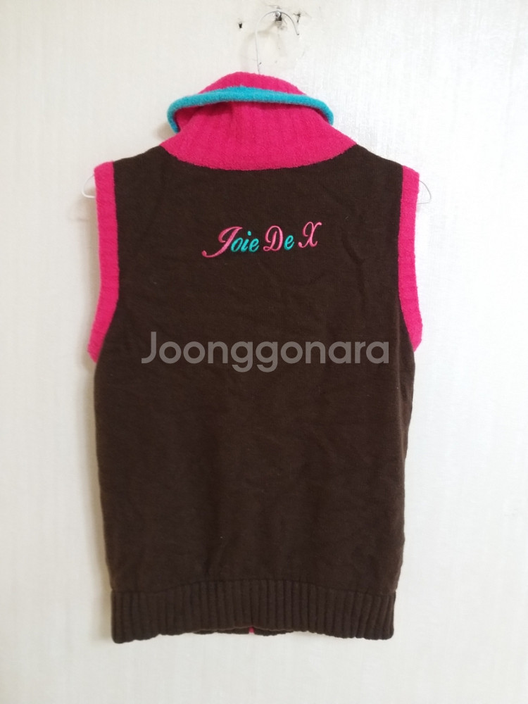 여성 JDX 골프 방풍 집업 니트조끼 (스판90)--8