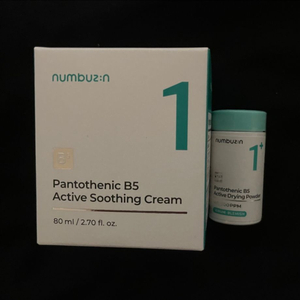넘버즈인 판토텐산 크림 80ml+판토텐산 파우더 7g