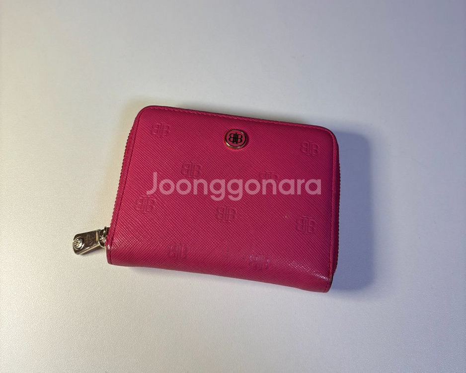 빈폴 여성지갑 반지갑 핑크지갑 잡화--0