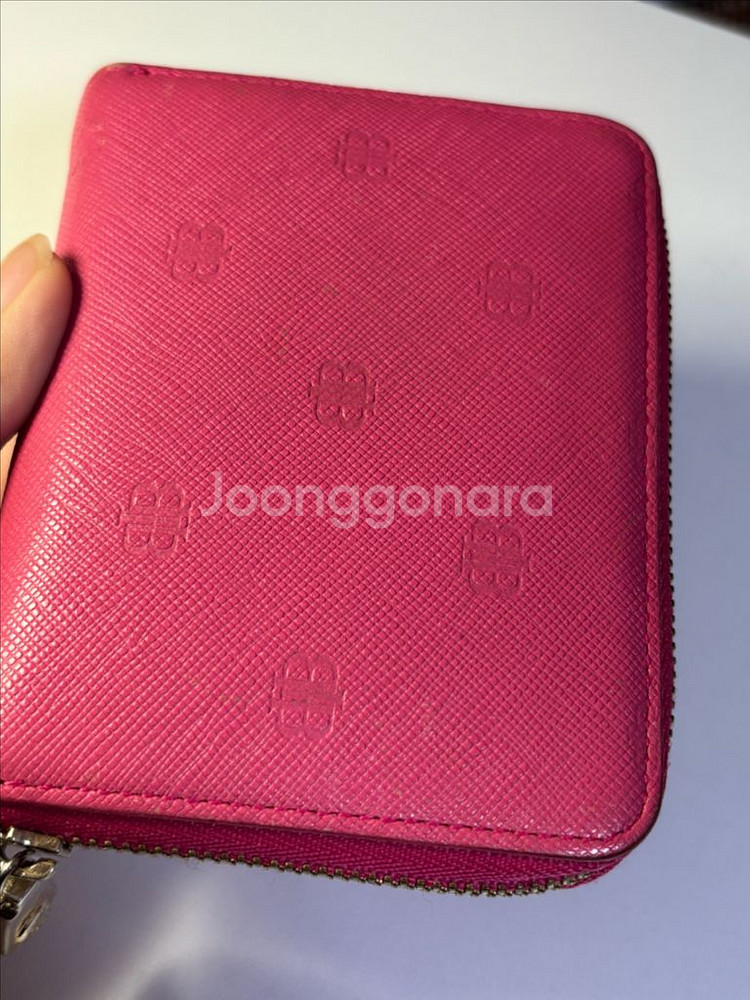 빈폴 여성지갑 반지갑 핑크지갑 잡화--1