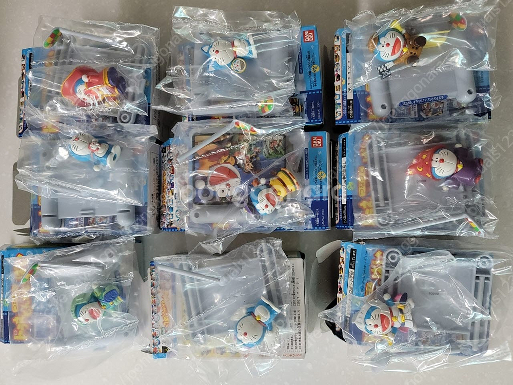 애니40 도라에몽6 피규어 인형 가방 판매합니다--5