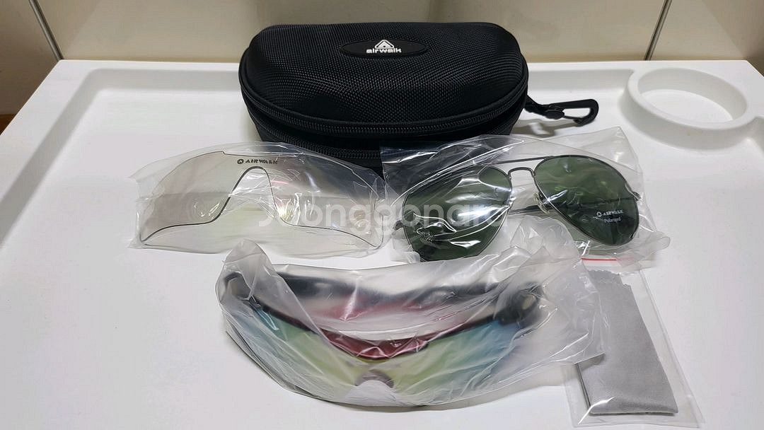 새상품) 에어워크 스포츠 선글라스 3종 세트--0