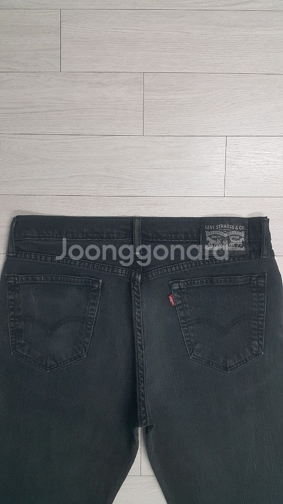 리바이스(사방스판) 다크그레이진 34인치(No.757)해외판!--7