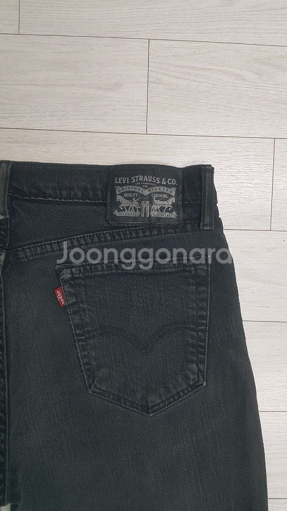 리바이스(사방스판) 다크그레이진 34인치(No.757)해외판!--8