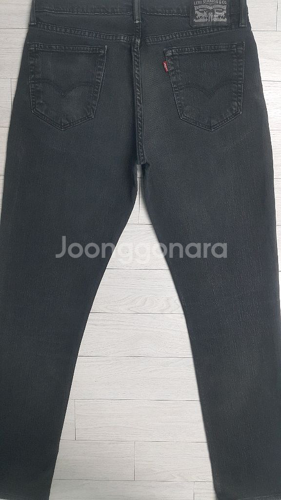 리바이스(사방스판) 다크그레이진 34인치(No.757)해외판!--6
