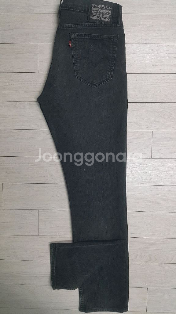 리바이스(사방스판) 다크그레이진 34인치(No.757)해외판!--9