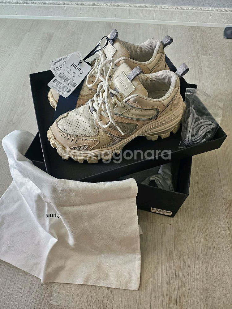 준지 러버솔 스니커즈--5