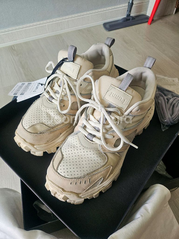 준지 러버솔 스니커즈--4