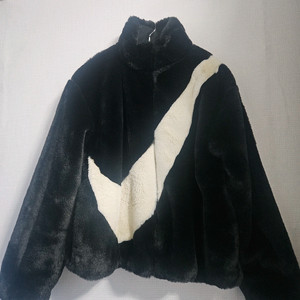 나이키 스우시 퍼 플리스 자켓 S