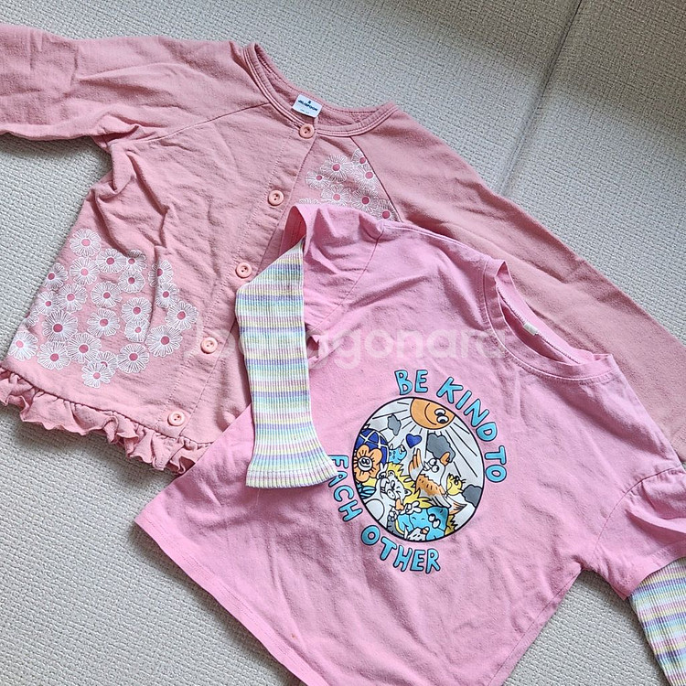 120사이즈 여아 상의류7종--3