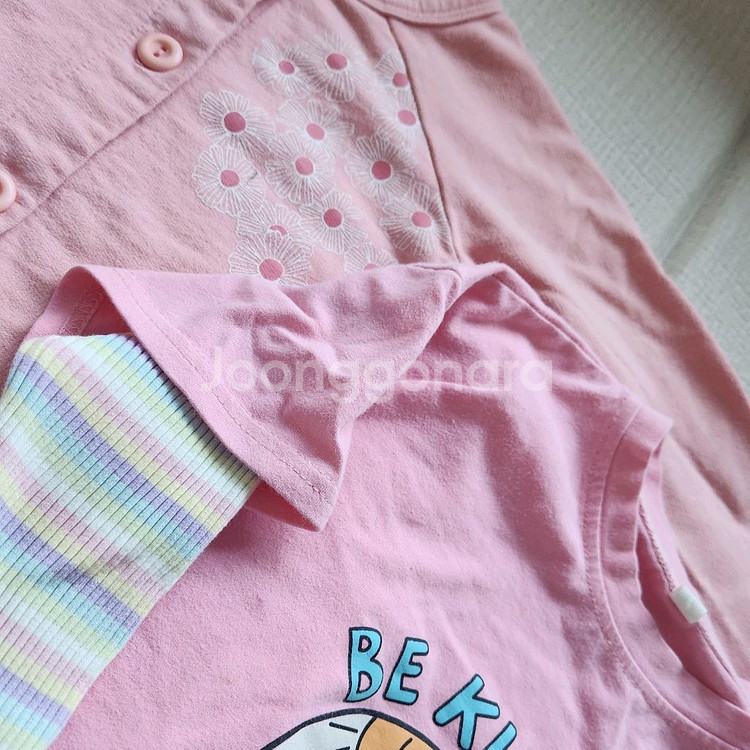 120사이즈 여아 상의류7종--4