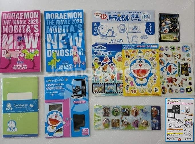 애니41 도라에몽7 피규어 파일 엽서 DVD원단--9