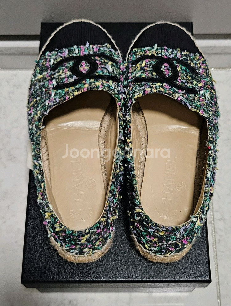 (신세계백화점 정품)샤넬 에스파듀 38 상태 최상급--3