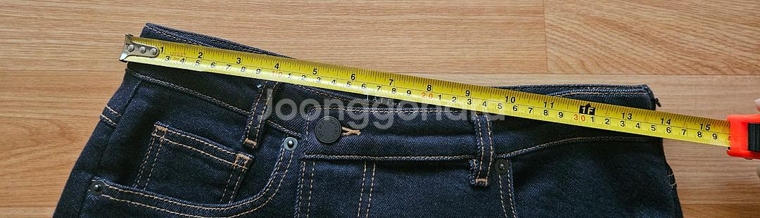 타임 레트바이티 데님 스커트--4