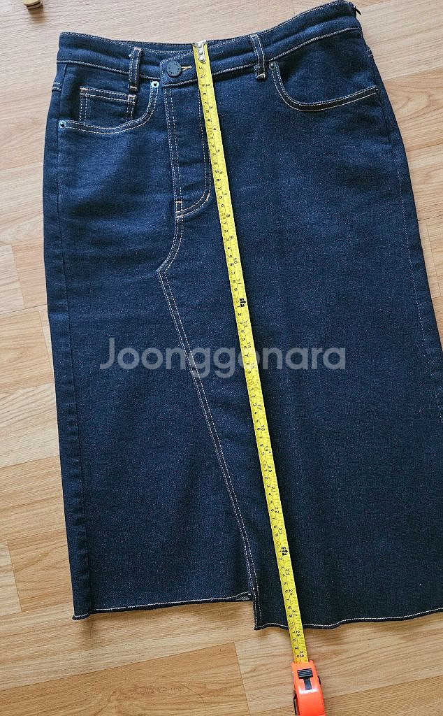 타임 레트바이티 데님 스커트--6