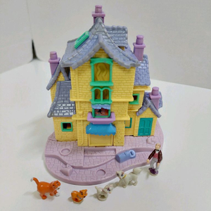 폴리포켓 디즈니 아리스토캣 하우스 컴플릿