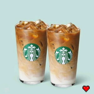 스타벅스 땡스어라떼 카페라떼 tall 2잔 세트