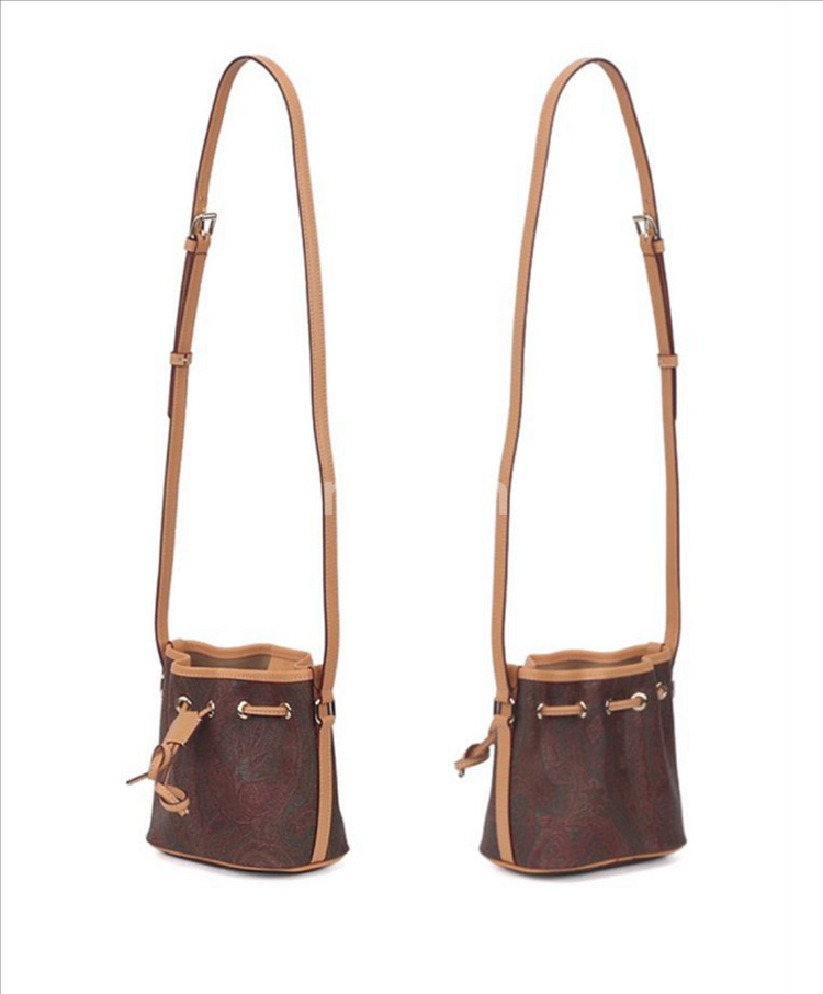 에트로 미니 버킷백 복조리 페이즐리--9