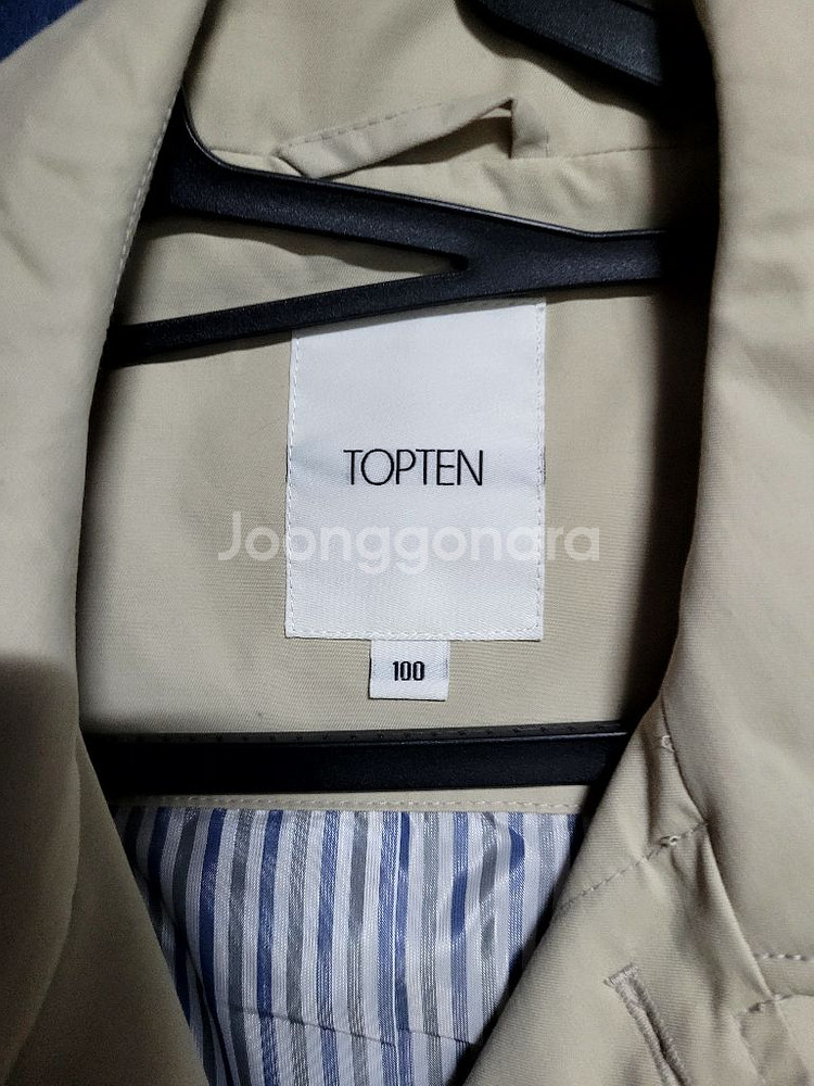 탑텐 롱 맥 코트 급처--1