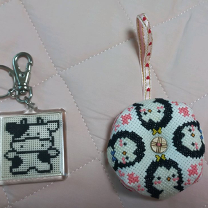 십자수 키링 세트