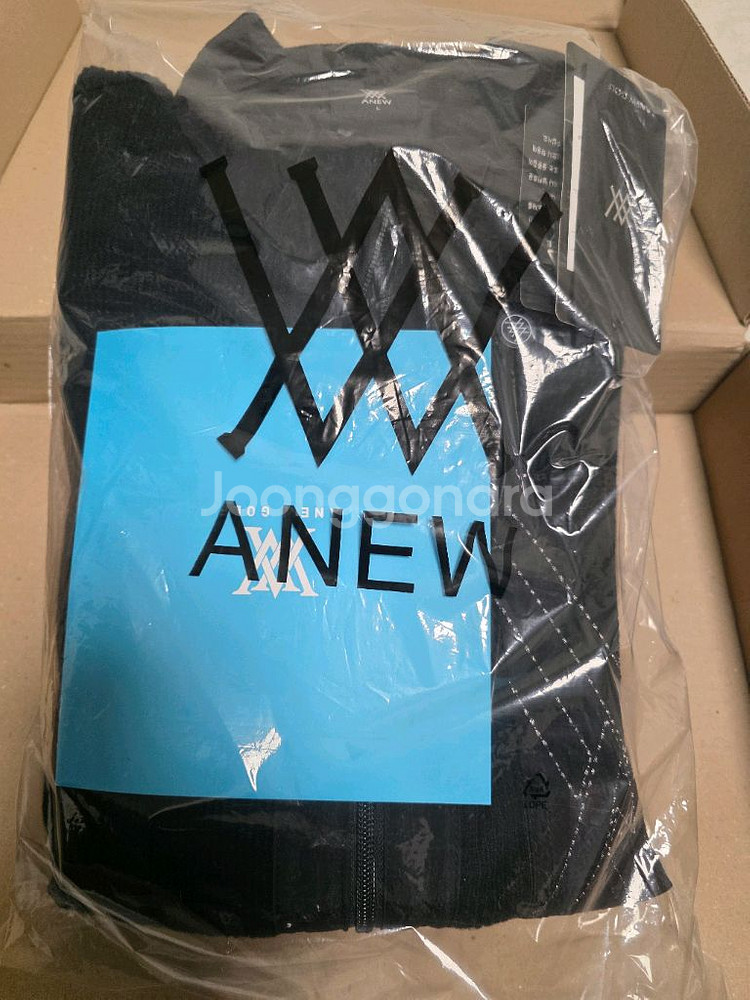 어뉴 골프 정품 남성 우븐카라 저지 자켓 100 새상품--1