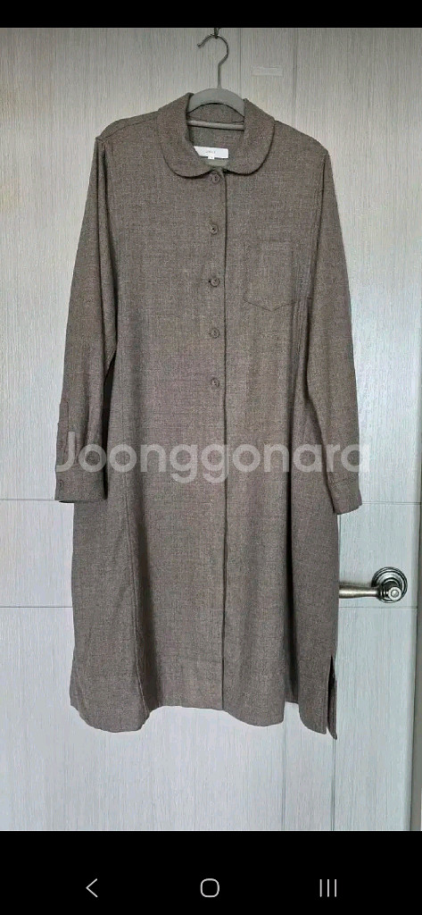 66~77)새옷수준/이새st/제평 루디아.k 울 롱 원피스--0