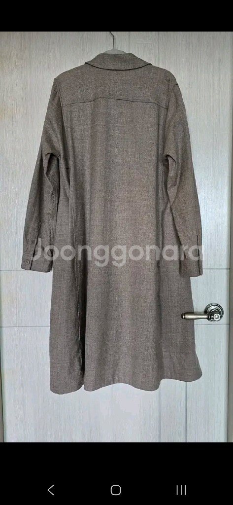 66~77)새옷수준/이새st/제평 루디아.k 울 롱 원피스--1