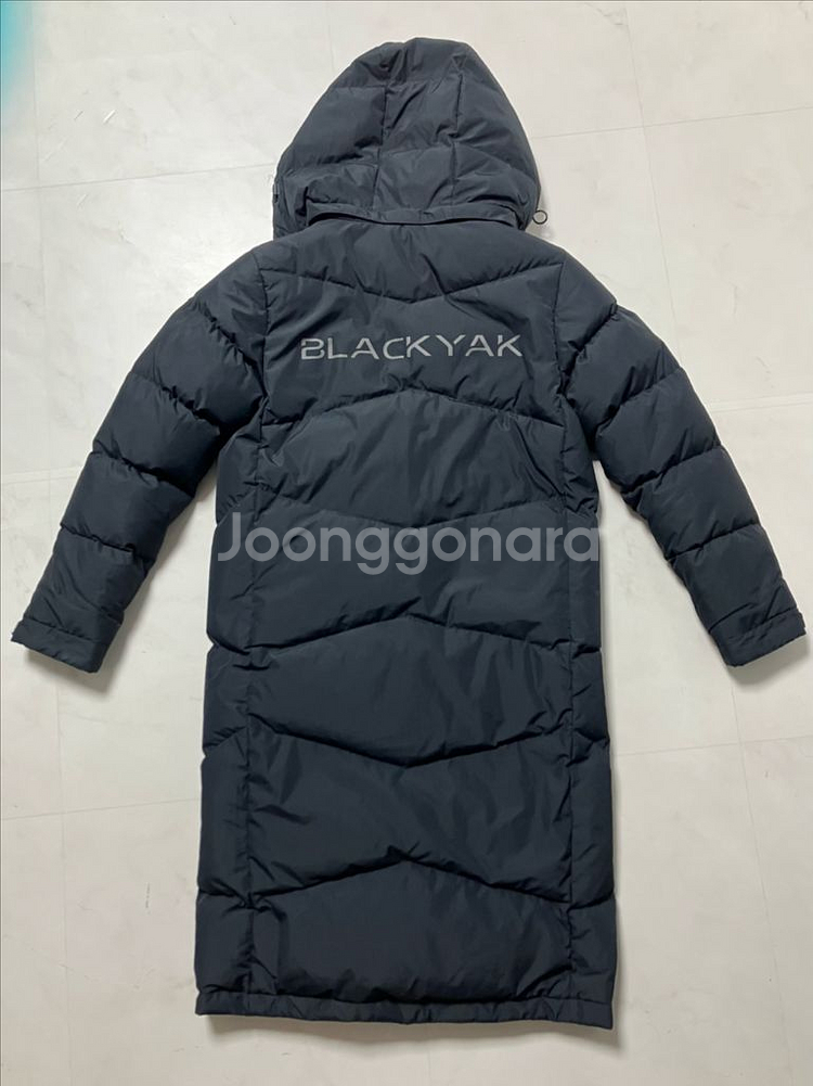 블랙야크 구스다운 롱패딩 여성,학생용--0