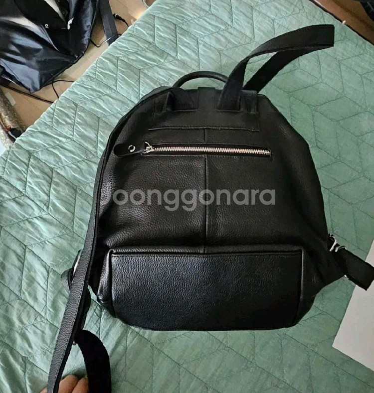 수제 소가죽 백팩 상태 A급--1