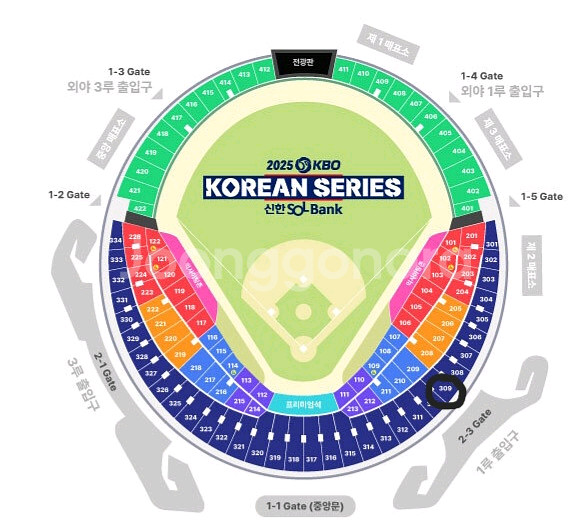 한국시리즈 6차전 LG vs 한화 11/2--0